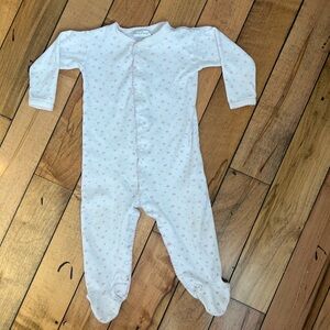 Kissy Kissy 100% Pima cotton footed pajamas